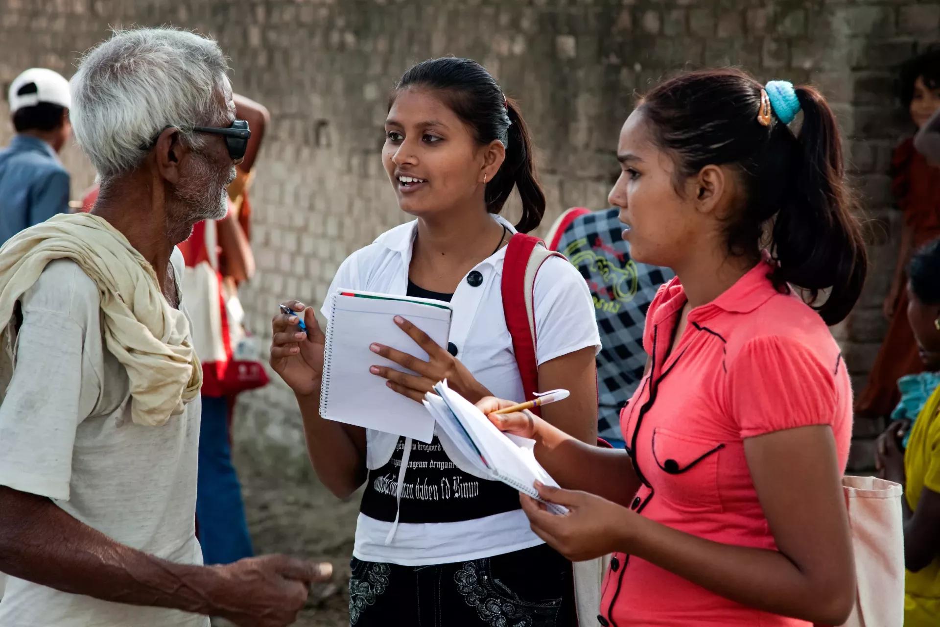 NGO fieldwork and community engagement